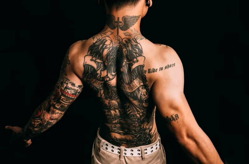 Tatouage dos complet japonais